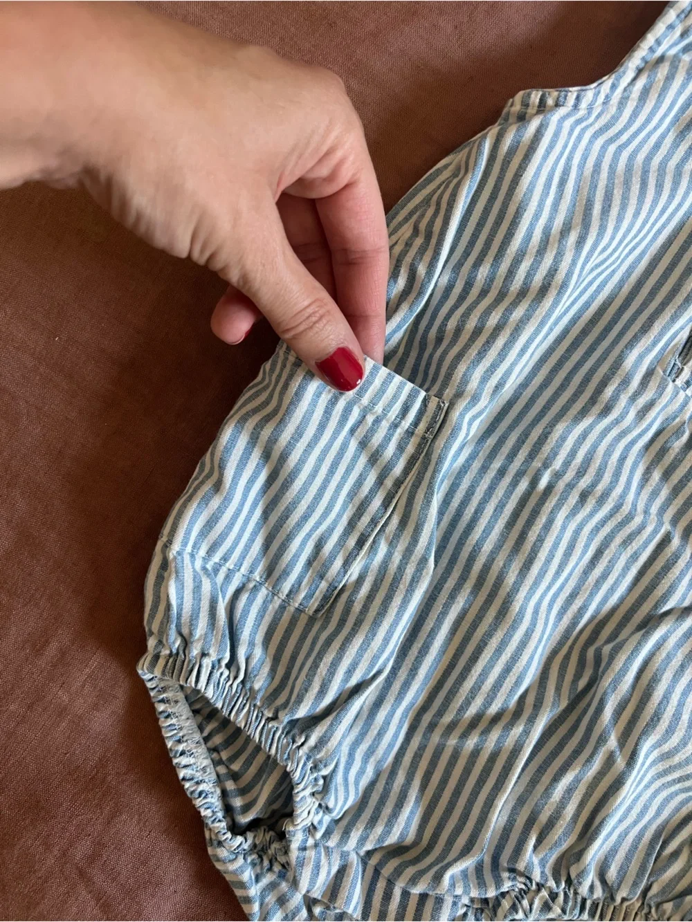 18m Striped Summer Romper